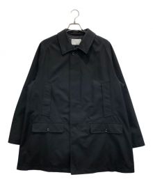 nanamica（ナナミカ）の古着「GORE-TEX Short Soutien Collar Coat/ラグランスリーブショートステンカラーコート」｜ブラック