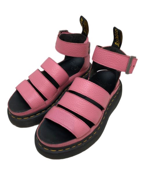 Dr.Martens（ドクターマーチン）Dr.Martens (ドクターマーチン) ストラップサンダル/クラリッサ ピンク サイズ:UK3/USL5/EU36の古着・服飾アイテム