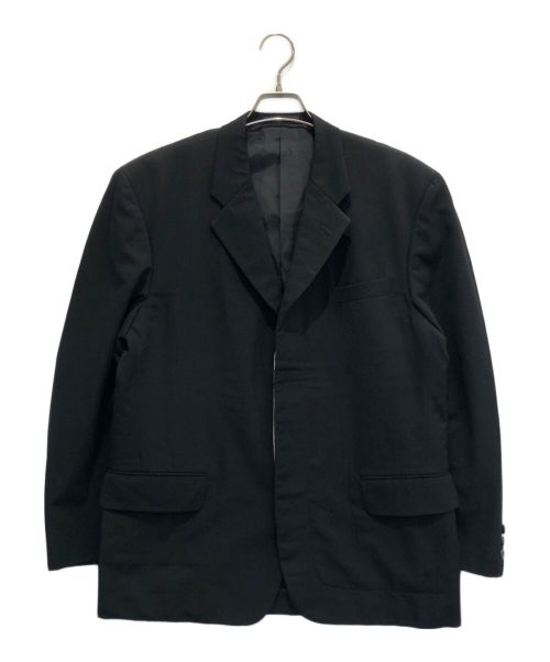 COMME des GARCONS HOMME（コムデギャルソン オム）COMME des GARCONS HOMME (コムデギャルソン オム) テーラードジャケット ブラック サイズ:Sの古着・服飾アイテム