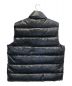 MONCLER (モンクレール) ダウンベスト ブラック サイズ:6：50000円