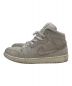 NIKE (ナイキ) エアジョーダン1 MID SE CRFT/ハイカットスニーカー グレー サイズ:US9.5/UK8.5/EU43/JPN27.5：8000円