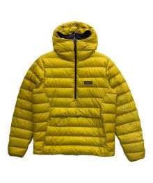 Patagonia（パタゴニア）の古着「ダウンジャケット/ダウン/プルオーバー/パーカー/フーディハーフジップ 」｜イエロー