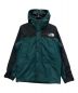 THE NORTH FACE（ザ ノース フェイス）の古着「マウンテンライトジャケット/マウンテンパーカー/ゴアテックス」｜ブラック×グリーン