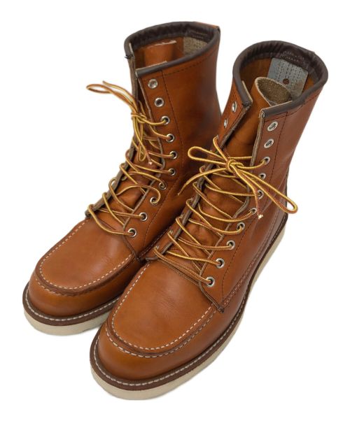 RED WING（レッドウィング）RED WING (レッドウィング) レースアップブーツ/クラシックモック ブラウン サイズ:USA8.5/UK7.5/EUR41.5/CM26.5の古着・服飾アイテム