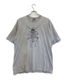 stussy（ステューシー）の古着「プリントTシャツ」｜グレー