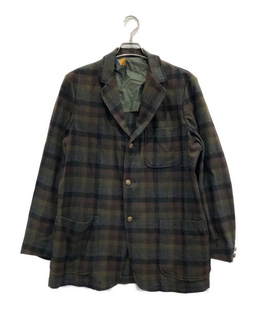 PENDLETON（ペンドルトン）PENDLETON (ペンドルトン) [古着]50s チェック ウールテーラードジャケット マルチカラー サイズ:40の古着・服飾アイテム