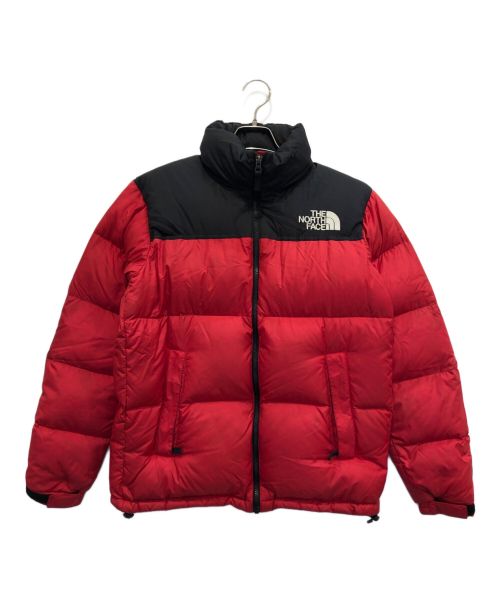 THE NORTH FACE（ザ ノース フェイス）THE NORTH FACE (ザ ノース フェイス) ヌプシ ダウンジャケット レッド サイズ:Mの古着・服飾アイテム