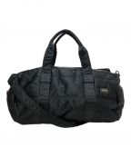 PORTERポーター）の古着「2way duffle bag/2WAY ボストンバッグ/タンカー」｜ブラック