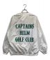 CAPTAINS HELM (キャプテンズヘルム) クラブナイロンプルオーバージャケット/ナイロンプルオーバー ホワイト サイズ:L：8000円