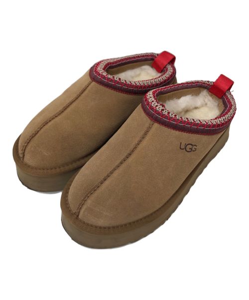 UGG（アグ）UGG (アグ) TAZZ/タズ/裏ボアサンダル ブラウン サイズ:US6/UK4.5/EUR37/CM23の古着・服飾アイテム