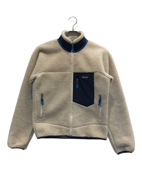 Patagonia（パタゴニア）Patagonia (パタゴニア) クラシックレトロXジャケット アイボリー サイズ:XSの古着・服飾アイテム