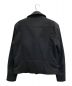 s'yte (サイト) ライダースジャケット/SHIWANOARU P/E STRETCH TWILL PADDED OVER SIZE RIDERS JACKET ブラック サイズ:3：25000円