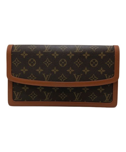 LOUIS VUITTON（ルイ ヴィトン）LOUIS VUITTON (ルイ ヴィトン) ポシェットダム セカンドバッグ ブラウンの古着・服飾アイテム