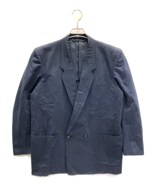 COMME des GARCONS HOMME（コムデギャルソン オム）COMME des GARCONS HOMME (コムデギャルソン オム) テーラードジャケット ネイビー サイズ:Mの古着・服飾アイテム