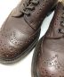 中古・古着 Tricker's (トリッカーズ) ウィングチップシューズ ブラウン サイズ:6.5：20000円