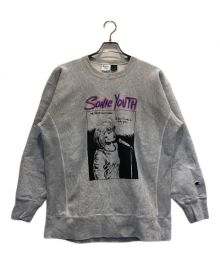 Champion REVERSE WEAVE×SONIC YOUTH×BEAMS（チャンピオン リバース ウィーブ×ソニックユース×ビームス）の古着「スウェット」｜グレー