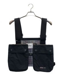 Barbour×waccowacco（バブアー×ワッコワッコ）の古着「CHEST RIG/チェストリグ」｜ブラック