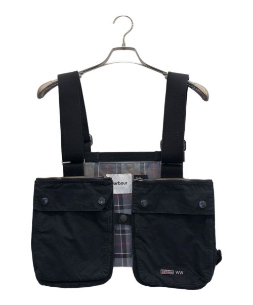 Barbour（バブアー）Barbour (バブアー) waccowacco (ワッコワッコ) CHEST RIG/チェストリグ ブラック サイズ:表記なしの古着・服飾アイテム