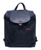 LONGCHAMPロンシャン）の古着「LE PLIAGE CLUB BACKPACK」｜ネイビー