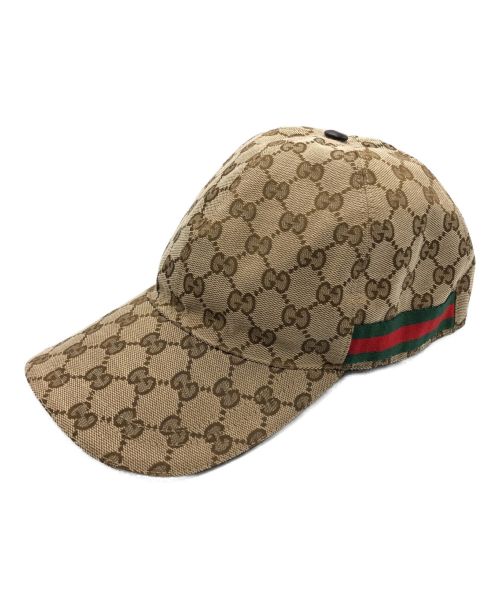 中古・古着通販】GUCCI (グッチ) オリジナルGGキャンバスベースボール