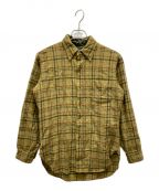 PENDLETONペンドルトン）の古着「60'sチェックウールシャツ」｜カーキ
