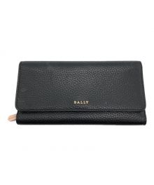 BALLY（バリー）の古着「ロングウォレット」｜ブラック×ピンク