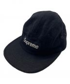 SUPREMEシュプリーム）の古着「17AW Wool Camp Cap」｜ブラック