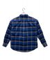 DESCENDANT (ディセンダント) VANNING PLAID LS SHIRT ブルー サイズ:2：6000円