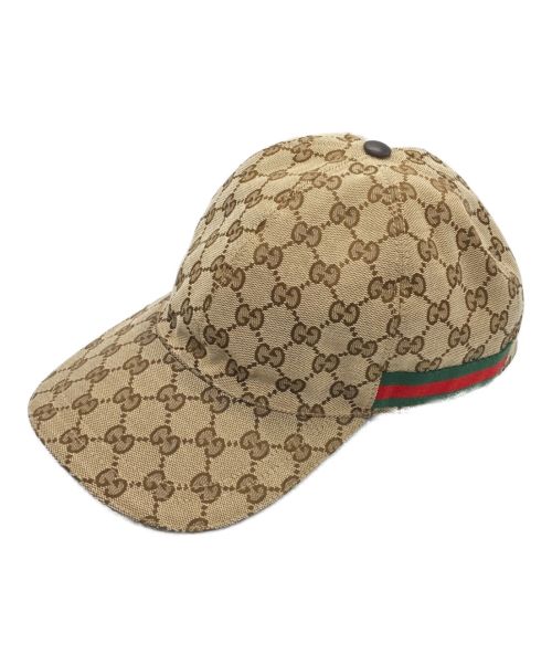 中古・古着通販】GUCCI (グッチ) オリジナルGGキャンバスベースボール