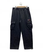 stussy sportステューシー スポーツ）の古着「cargo fleece pant」｜ブラック