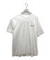 BURBERRY（バーバリー）の古着「Location Printed Cotton Loose Short Sleeve」｜ホワイト