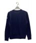 MONCLER (モンクレール) MAGLIONE TRICOT SCOLLO ネイビー サイズ:ＸＬ：22800円