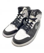 NIKEナイキ）の古着「AIR JORDAN 1 MID」｜ブラック×ホワイト