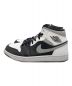 NIKE (ナイキ) AIR JORDAN 1 MID ブラック×ホワイト サイズ:US9：12800円