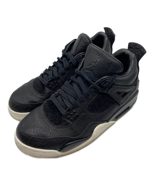 NIKE（ナイキ）NIKE (ナイキ) AIR JORDAN 4 RETRO PREMIUM ブラック サイズ:US9の古着・服飾アイテム