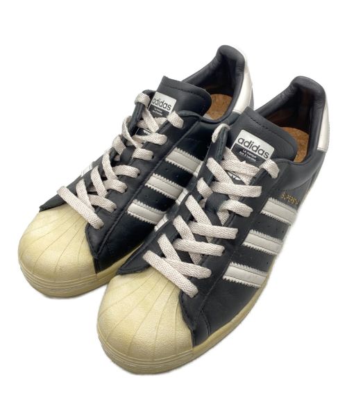 adidas（アディダス）adidas (アディダス) SUPERSTAR ブラック サイズ:US8.5の古着・服飾アイテム