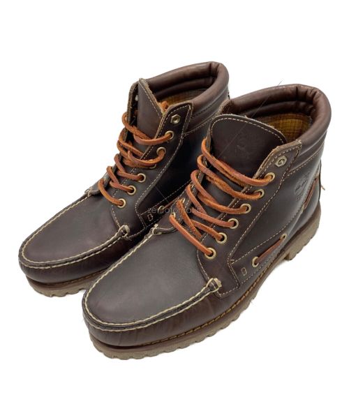 Timberland（ティンバーランド）Timberland (ティンバーランド) PENDLETON (ペンドルトン) コラボ7EYEチャッカブーツ ブラウン サイズ:８Wの古着・服飾アイテム