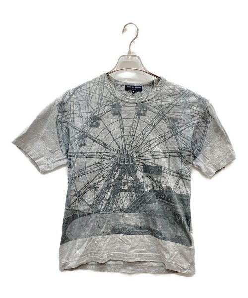 COMME des GARCONS HOMME（コムデギャルソン オム）COMME des GARCONS HOMME (コムデギャルソン オム) WONDER WHEEL Tシャツ グレー サイズ:Mの古着・服飾アイテム