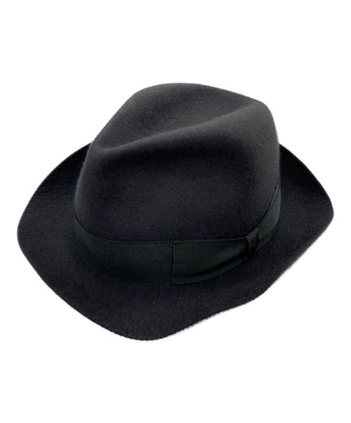 BORSALINO（ボルサリーノ）BORSALINO (ボルサリーノ) ラビットハット グレー サイズ:59の古着・服飾アイテム