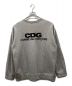 CDG (シーディージー コムデギャルソン) バックプリントスウェット グレー サイズ:M：9800円