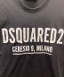 中古・古着 DSQUARED2 (ディースクエアード) プリントTシャツ ブラック サイズ:M：7000円