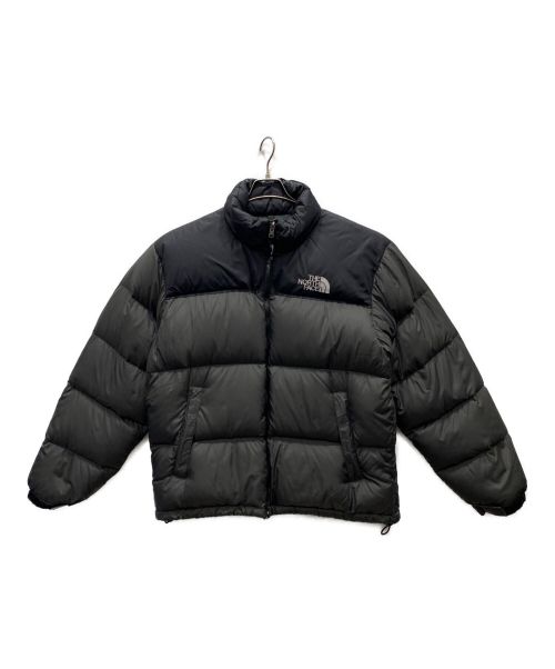 THE NORTH FACE（ザ ノース フェイス）THE NORTH FACE (ザ ノース フェイス) 700フィルダウンジャケット グレー×ブラック サイズ:Mの古着・服飾アイテム