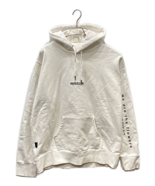 ANDERSSON BELL（アンダースンベル）Andersson Bell (アンダースンベル) DEREK RIDGERS COLLABORATION HOODIE ホワイト サイズ:Lの古着・服飾アイテム