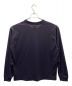 Needles (ニードルス) L/S CREW NECK TEE - POLY JERSEY パープル サイズ:L：7800円