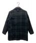 WHITE MOUNTAINEERING (ホワイトマウンテ二アニング) FLANNEL CHECK POCKET COAT ブラック×グリーン サイズ:SIZE 1：9800円