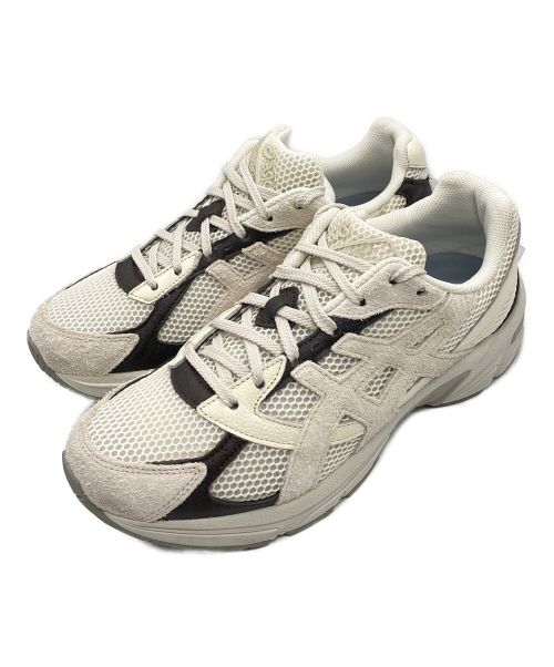 asics（アシックス）asics (アシックス) HAL-STUDIOS (ハル スタジオ) GEL-1130 ホワイト×ブラウン サイズ:28の古着・服飾アイテム