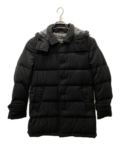 BURBERRY BLACK LABEL（バーバリーブラックレーベル）BURBERRY BLACK LABEL (バーバリーブラックレーベル) ウールダウンコート ブラック サイズ:Mの古着・服飾アイテム