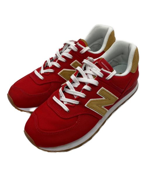 NEW BALANCE（ニューバランス）NEW BALANCE (ニューバランス) ML574BN2 レッド サイズ:US9.5の古着・服飾アイテム