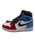 NIKE (ナイキ) AIR JORDAN 1 RETRO HIGH OG レッド×ブルー サイズ:UK7：15800円