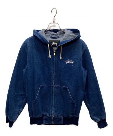 【中古・古着通販】stussy (ステューシー) デニムパーカー